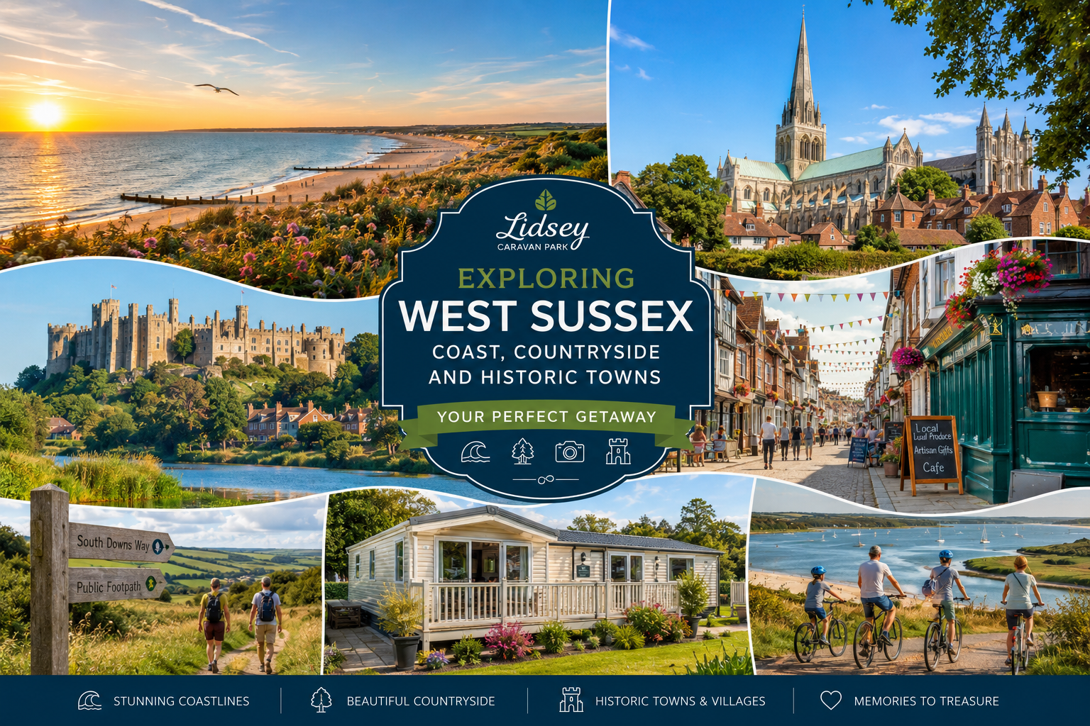 Exploring West Sussex Coast, Countryside and Historic Towns